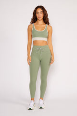 Aria 7/8 length legging jade