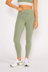 Aria 7/8 length legging jade