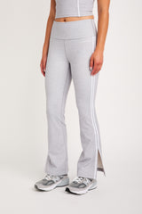 Angel flare legging heather gray