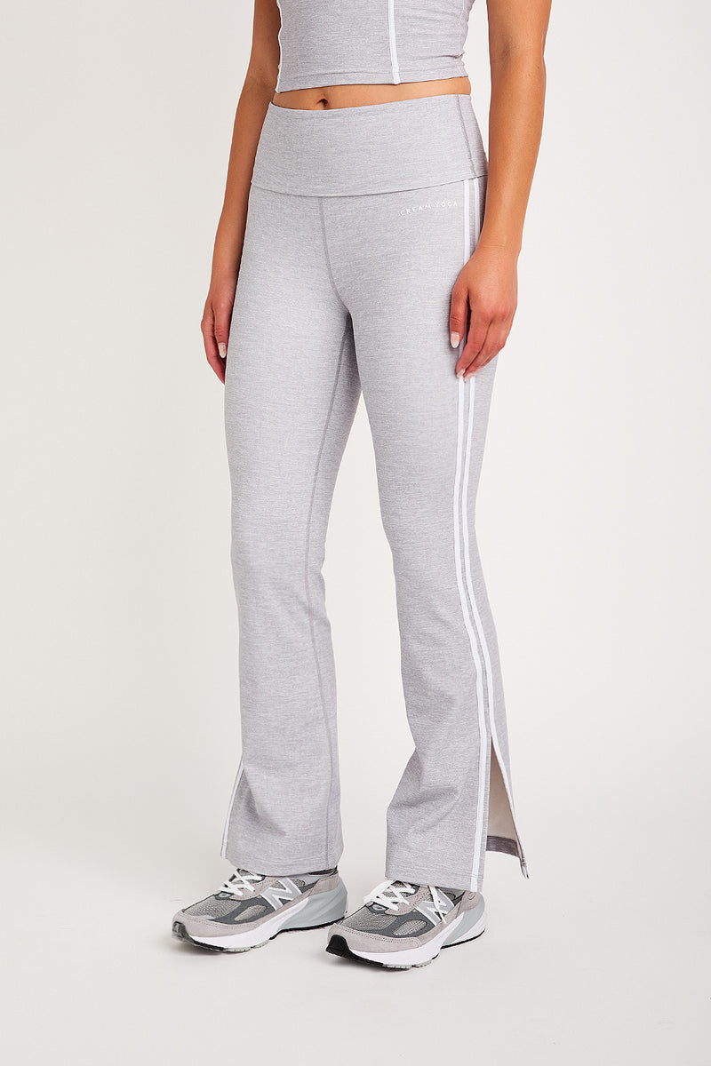 Angel flare legging heather gray