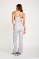 Angel flare legging heather gray