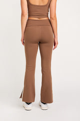 Angel flare legging latte