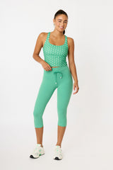 Ashleigh bra top fern print