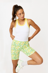 Cream Yoga - Bari bra tank white lemon
