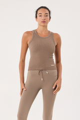 Bari bra tank taupe