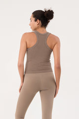Bari bra tank taupe