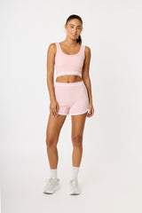 Cream Yoga - Bea dolphin shorts blush
