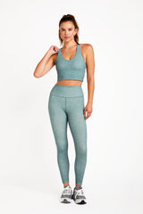 Carrie bra top heather mint