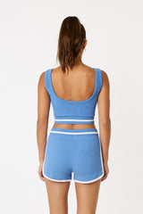 Chantal seamless bra top ocean blue