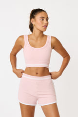Cream Yoga - Chantal seamless bra top blush