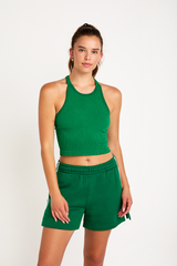 Claire tank top green