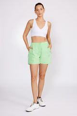 Cream Yoga - Daisy nylon shorts lime