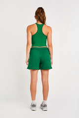Dani sweat shorts green