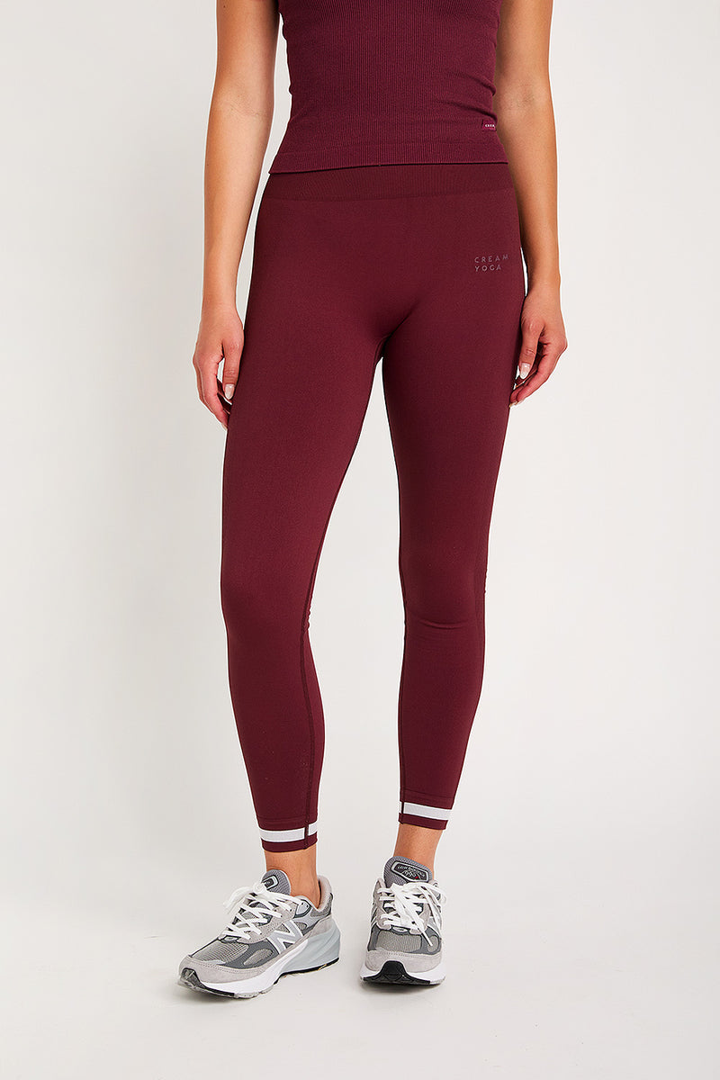 Elly seamless legging cherry stripes