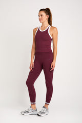 Elly seamless legging cherry stripes
