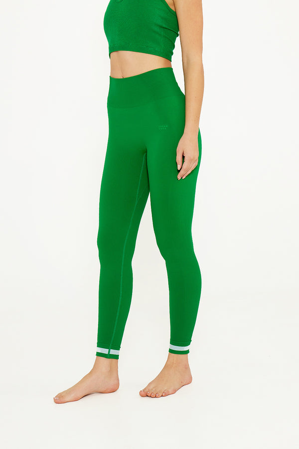 Elly seamless legging green stripes