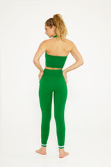 Elly seamless legging green stripes