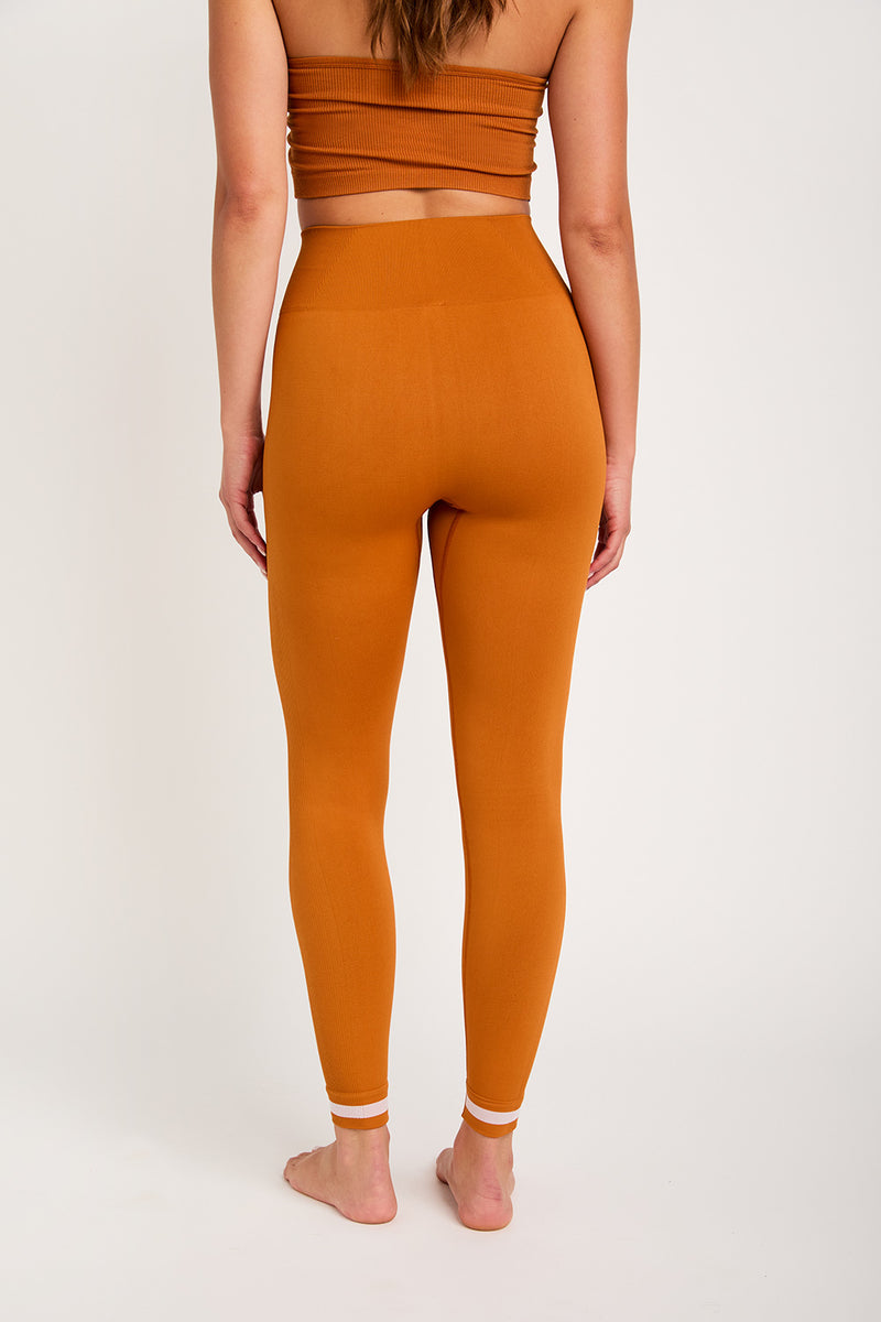 Elly seamless legging caramel