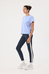 Emily short-sleeve (Pilates) tee bluebell