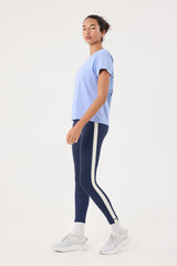 Emily short-sleeve (Pilates) tee bluebell