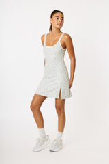 Cream Yoga - Fiona tennis dress snow blue bells