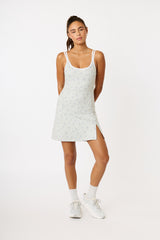 Fiona tennis dress snow blue bells