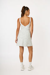 Fiona tennis dress snow blue bells