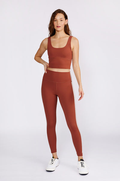 パンツ THEREDTHREAD / S lace up leggings tulle Lace Up Hi-Waist 7/8 Legging in Jet Black – Threads 4 Thought