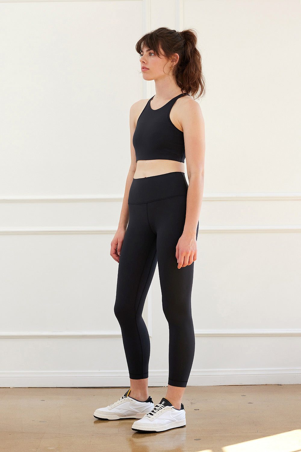 Cream Yoga - Jenn 7/8 length legging black
