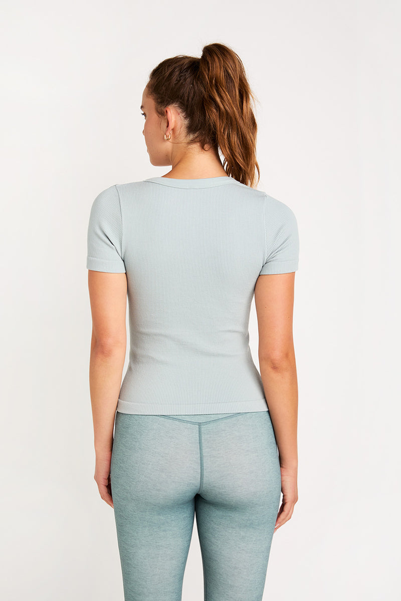 Jade short-sleeve top mint