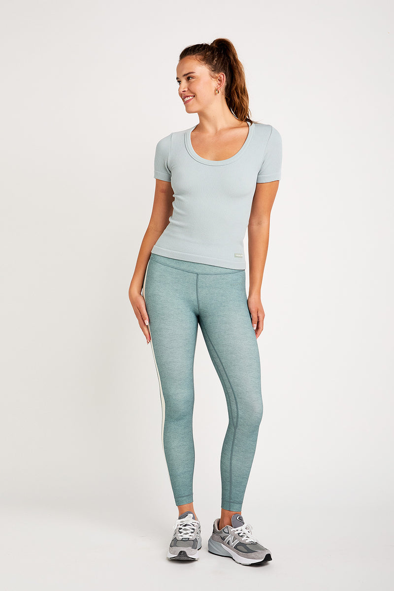 Jade short-sleeve top mint