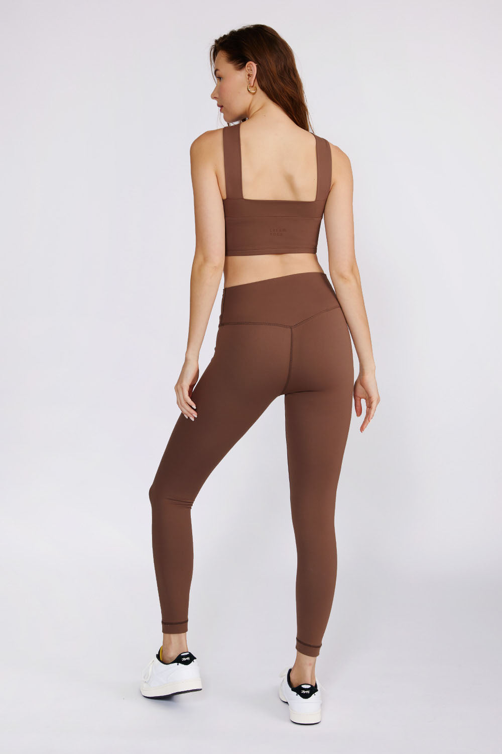 Cream Yoga - Jenn 7/8 length legging mocha