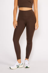 Jenn 7/8 legging chocolate