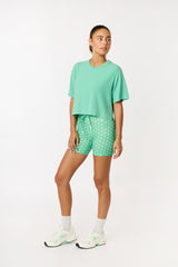 Karen ss cropped tee fern