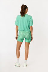 Karen ss cropped tee fern