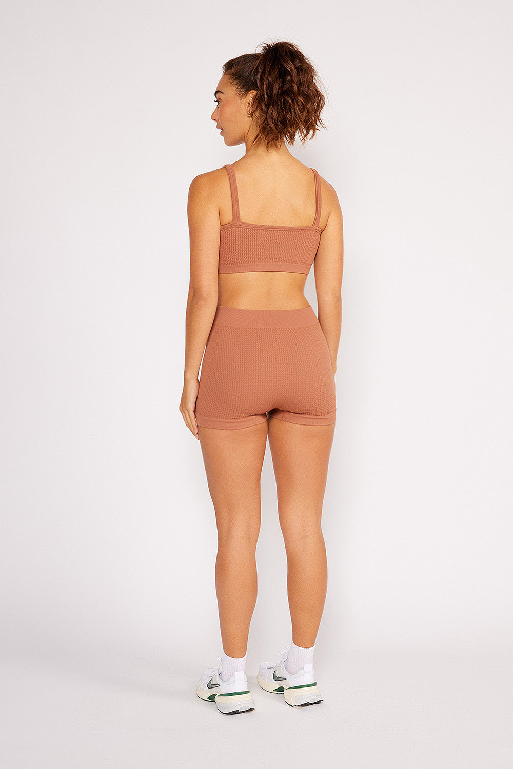 Cream Yoga - Kelly bra x Lynn shorts thermal set rosewood