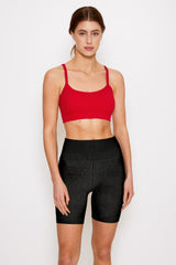 Kelly seamless thermal bra red