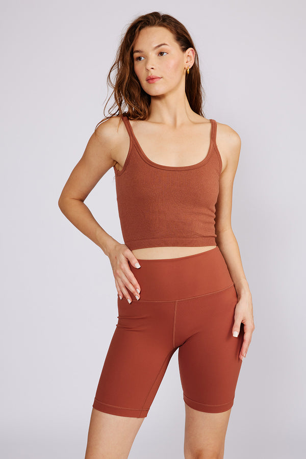 Kendall cami bra tank rust