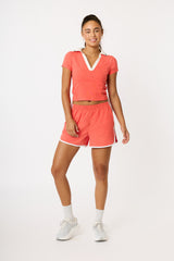 Kira dolphin shorts scarlet