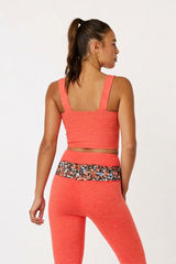 Lacey bra top scarlet