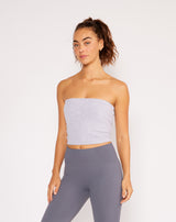 Lexi seamless tube top gray