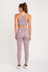 Nancy ribbed legging cherry ditsy