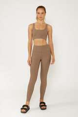 Nancy ribbed legging oyster