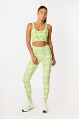 Cream Yoga - Nancy ribbed leggings daylily