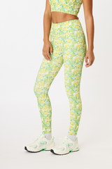 Nancy ribbed leggings daylily