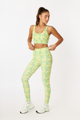 Nancy ribbed leggings daylily