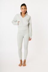 Olivia half-zip pullover snow