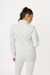 Olivia half-zip pullover snow