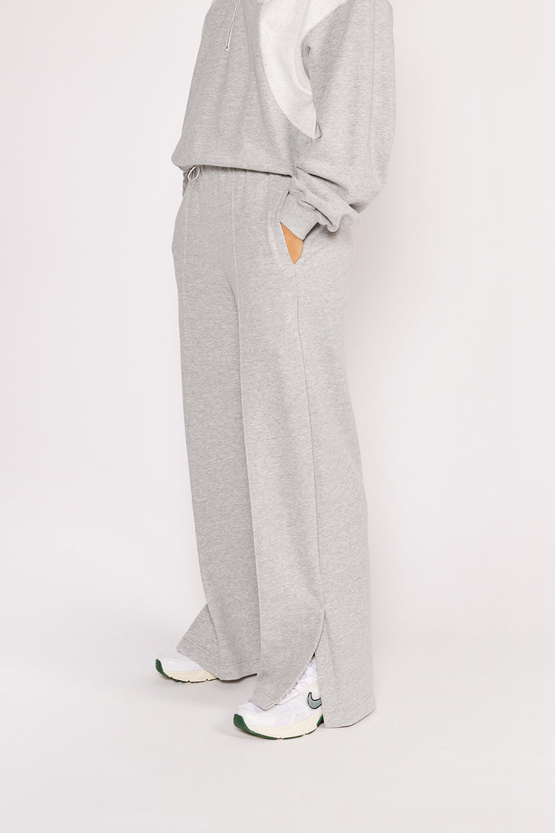 Paige wide leg pant heather gray