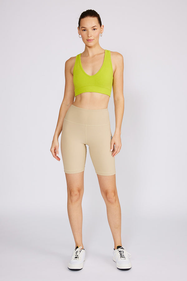 Shop Fashion Sports Bras Top Women V-Neck Anti-sweat Padded Yoga Workout Athletic  Bras Crop Top Calamus Online